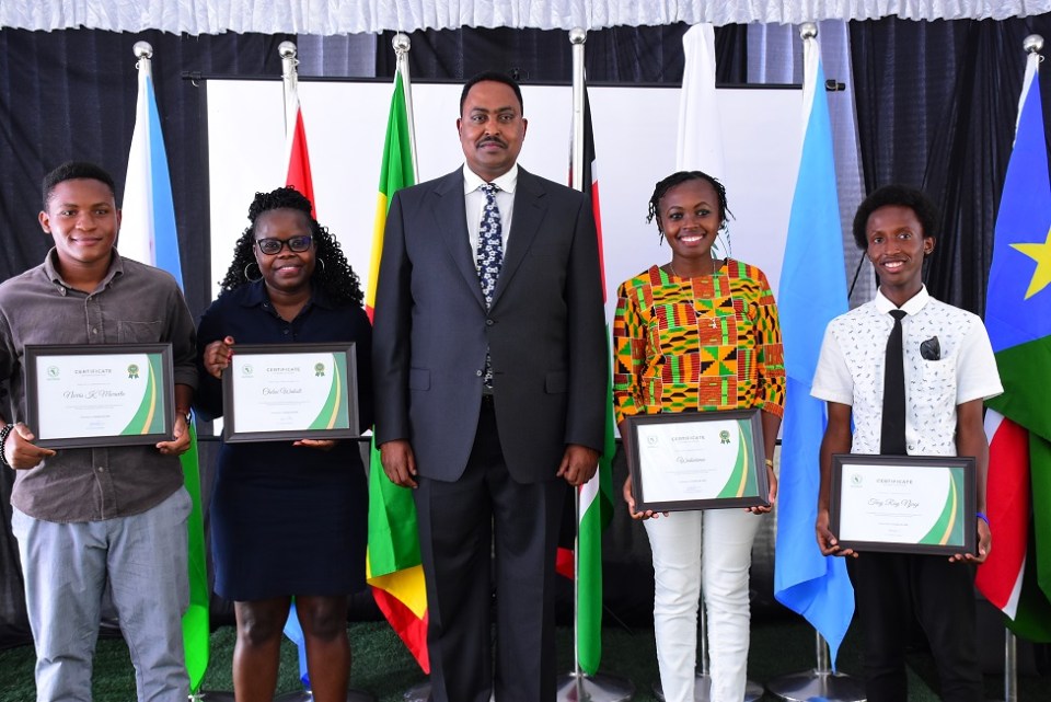 Young artistes encouraged to use arts to promote peace during IGAD awards