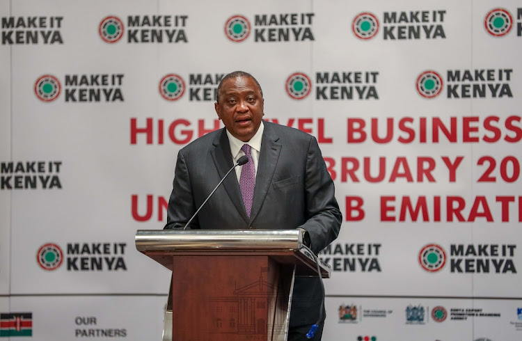 Kenyan market is open Uhuru invites Dubai investors