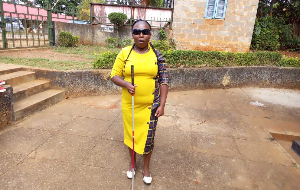 Disability is not Inability , Visually-Impaired 30-year-old Woman a role model in Murang’a