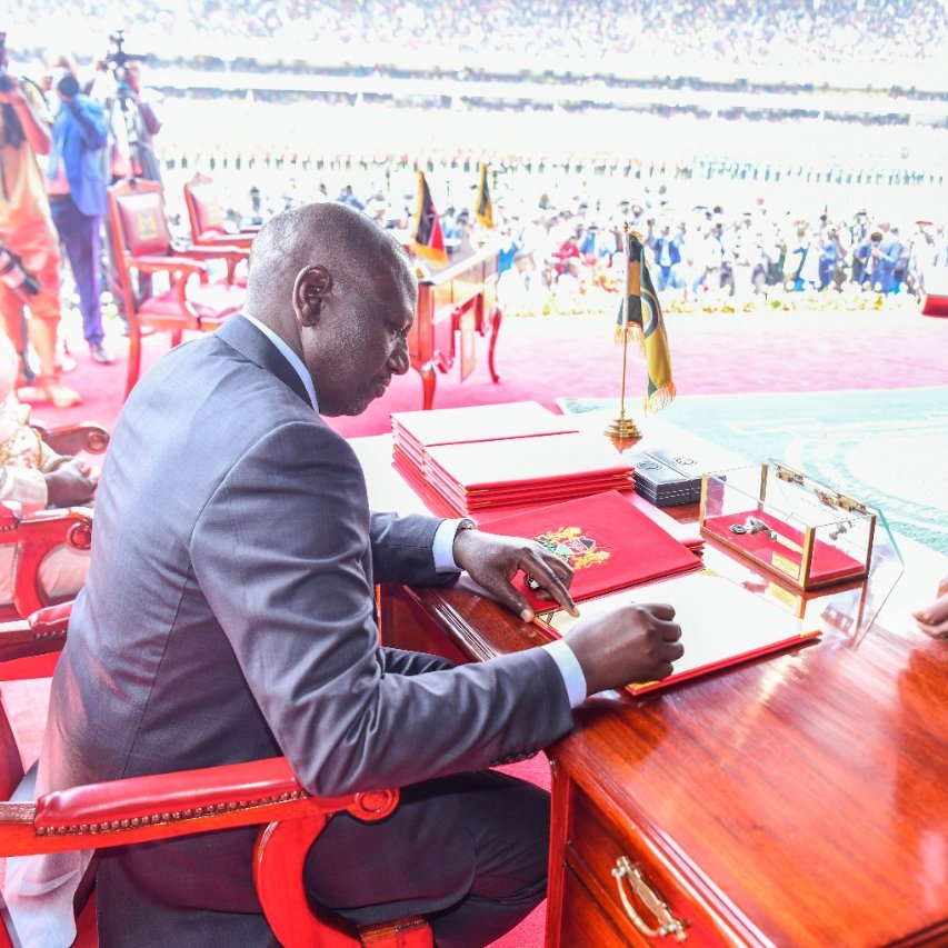 President Ruto issues Notable Executive orders in the government