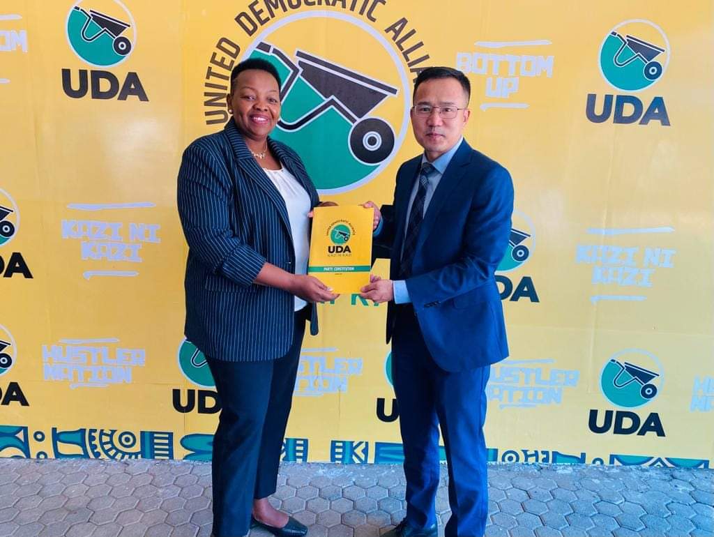 UDA Secretary General Veronica Maina Hosts Wang Juan