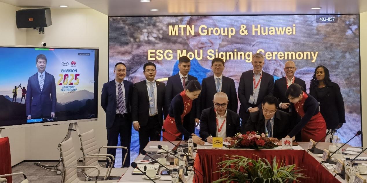 MTN, Huawei in digital inclusion pact