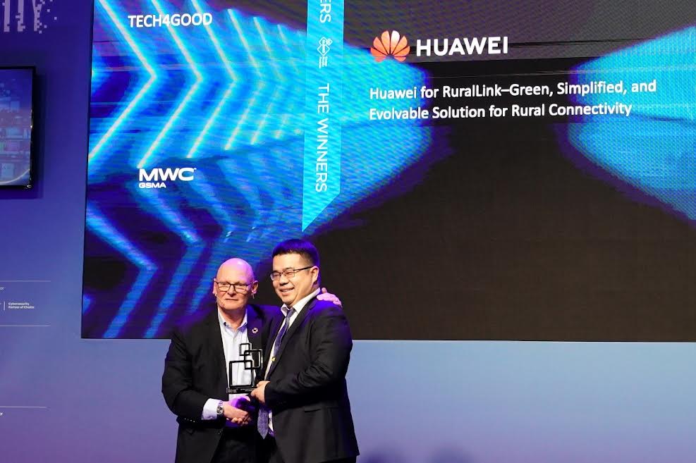 Huawei receives coveted award for Innovative Rural Connectivity