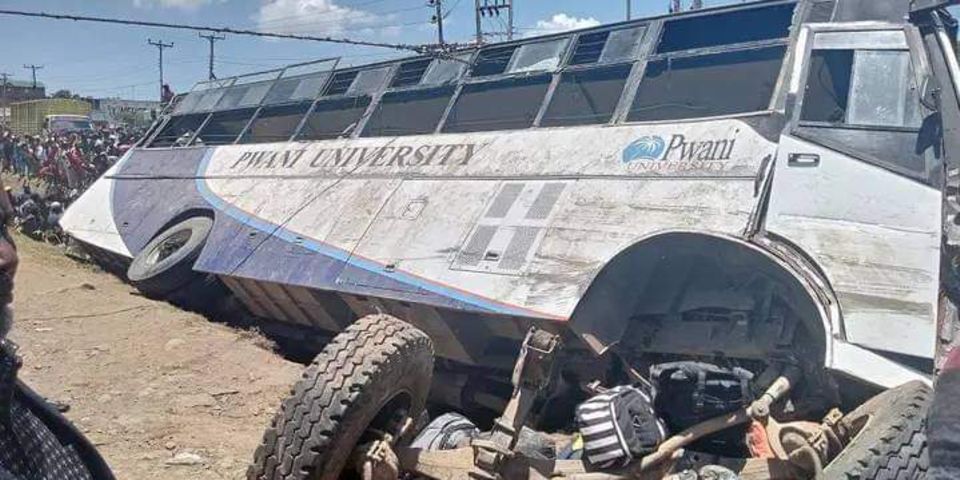 14 dead after Pwani University bus collides with matatu