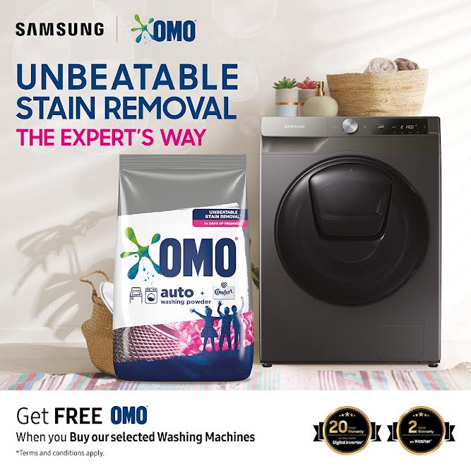 Unilever And Samsung Partner To Improv Protection On Washing Machines