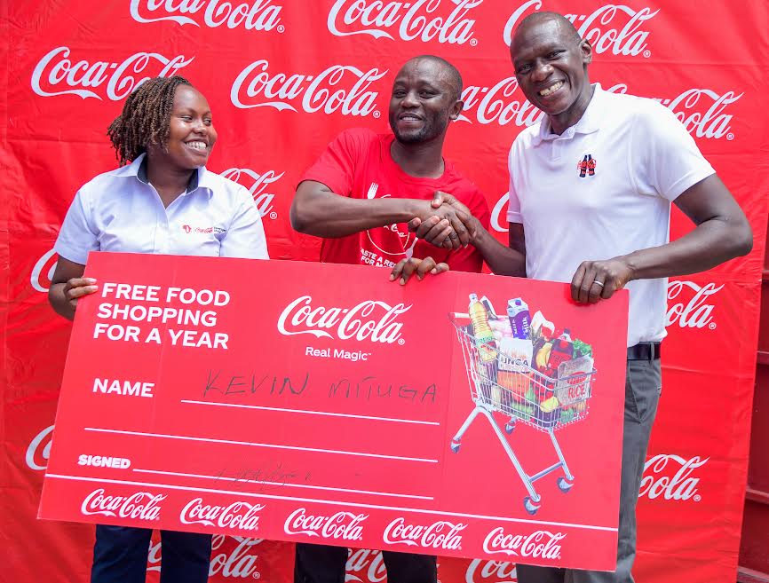 COCA-COLA Rewards First Winner With A Year’s Worth Of Food Shopping