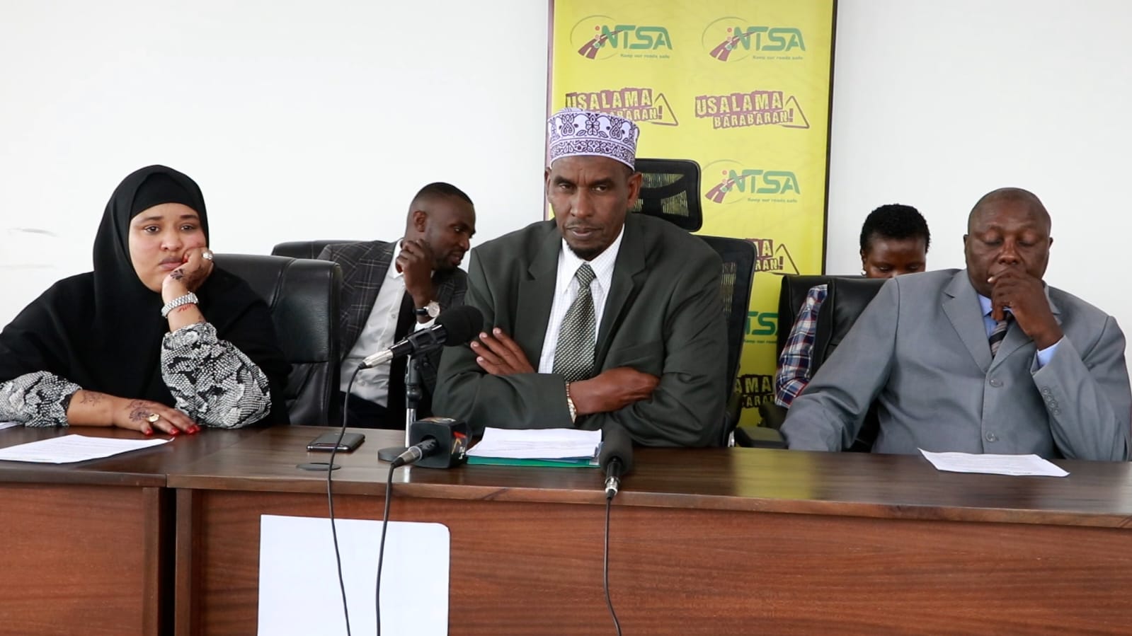 Board members of Kenya Transport and safety authority stamps director general a compulsory leave