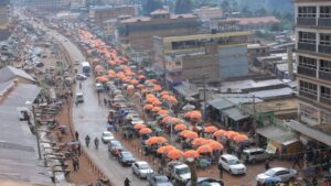 Gusii Keroka Town aerial View 