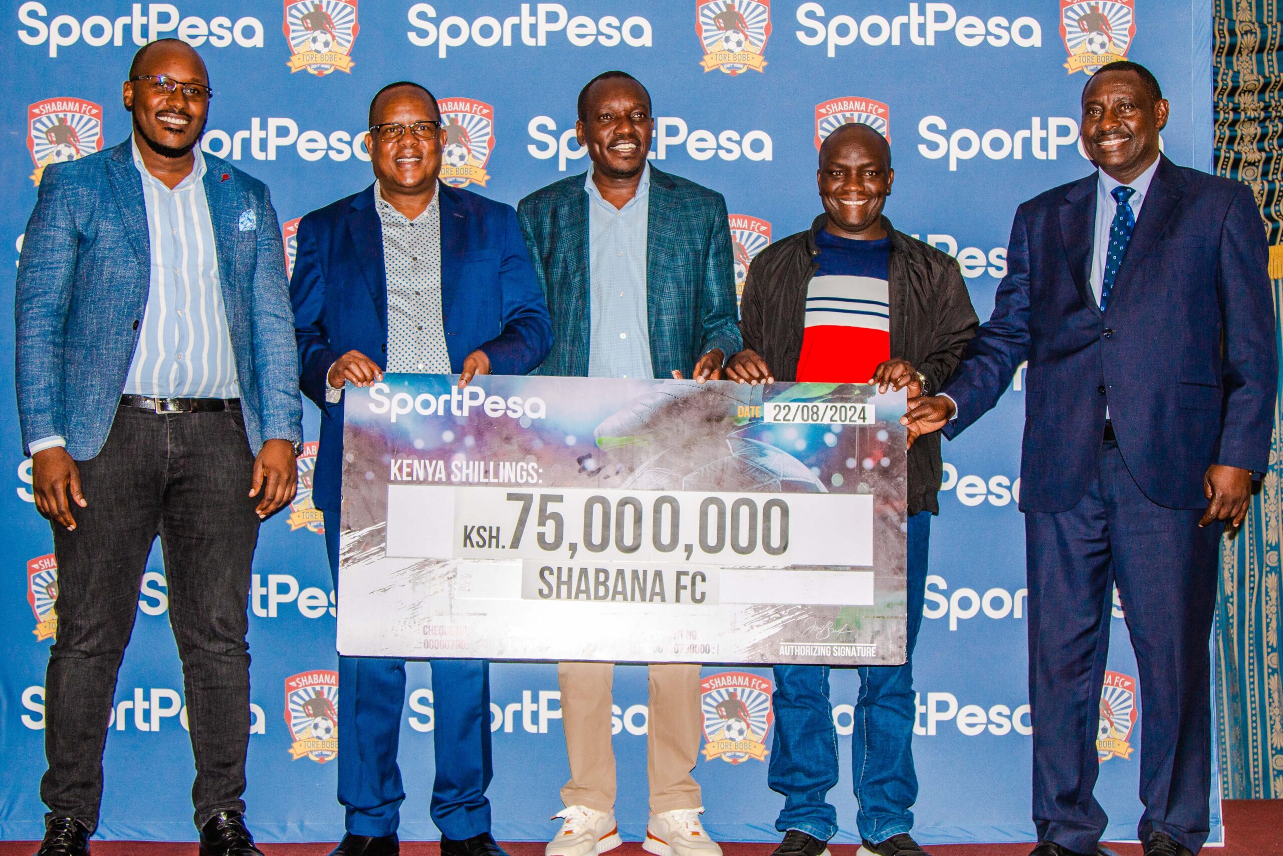 SportPesa Partnership Fuels Shabana FC’s Ambitious Future in Kenya’s Top-tier Football