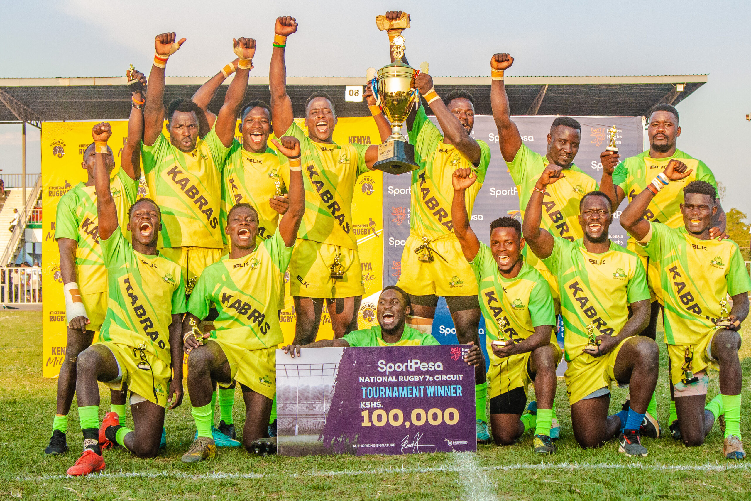 Dominant Kabras RFC Triumphs Over Menengai Oilers in Dala7s