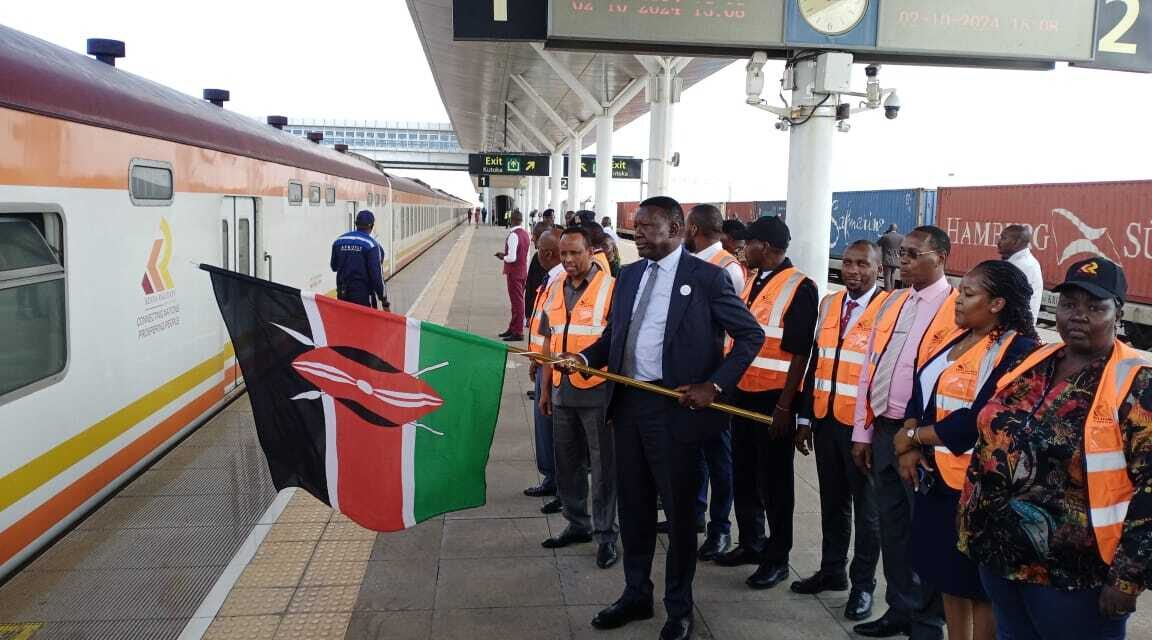 Madaraka Express passenger train introduces premium class services