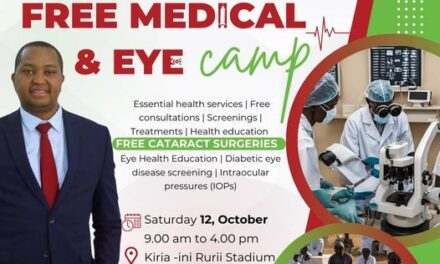 Irungu Nyakera Foundation to Host Free Mega Medical Camp in Murang’a, Offering Health Screenings