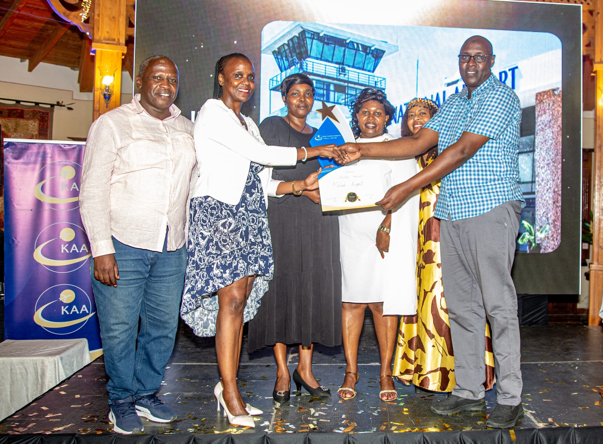 Malindi Airport Named Overall Winner at KAA Airport Service Quality Awards