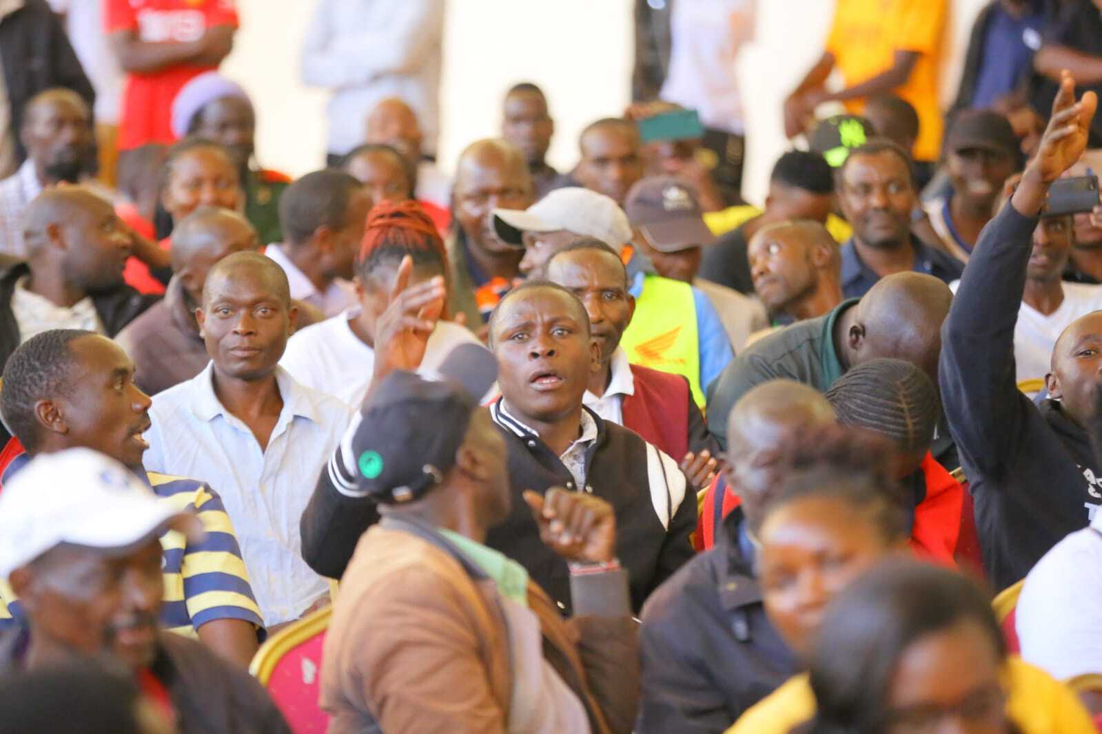 Put your act together, Kisii residents tell Ruto, Gachagua